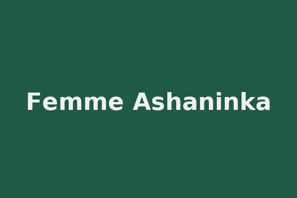 Femme Ashaninka